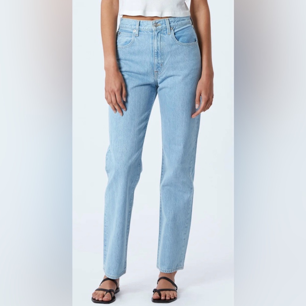 SLVRLAKE London Clear Skies Straight Leg Jean